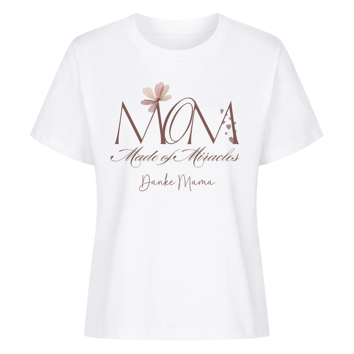 Personalisiertes Damen Premium Shirt - MOM (Made of Miracles)