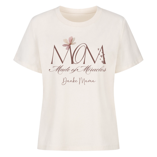 Personalisiertes Damen Premium Shirt - MOM (Made of Miracles)