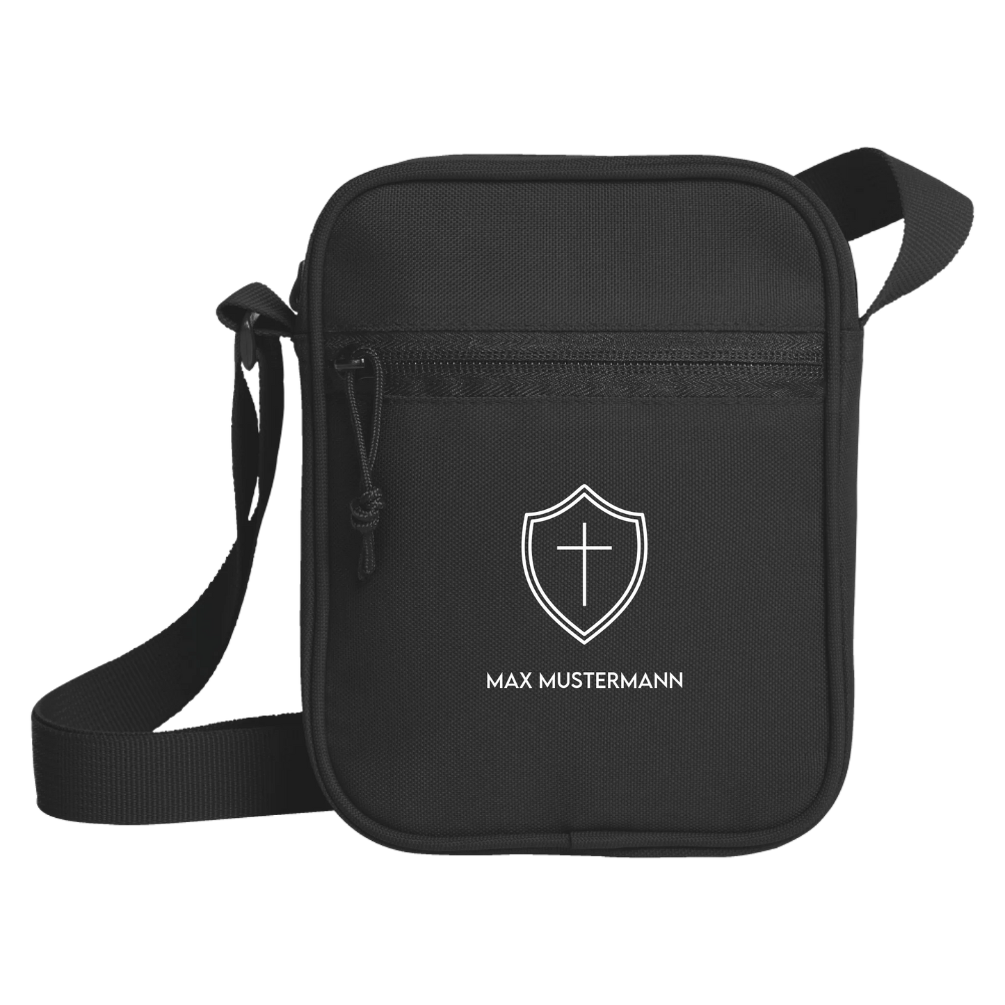 Personalisierte Umhängetasche - Schutzschild