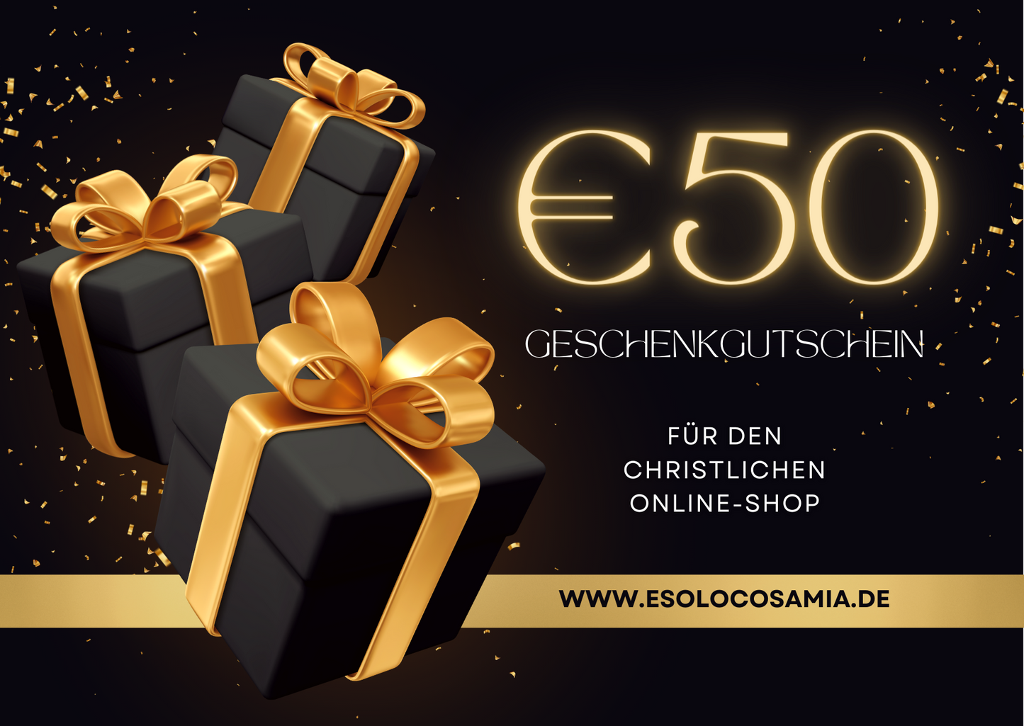 È SOLO COSA MIA - Geschenkgutschein (25€ - 100€)