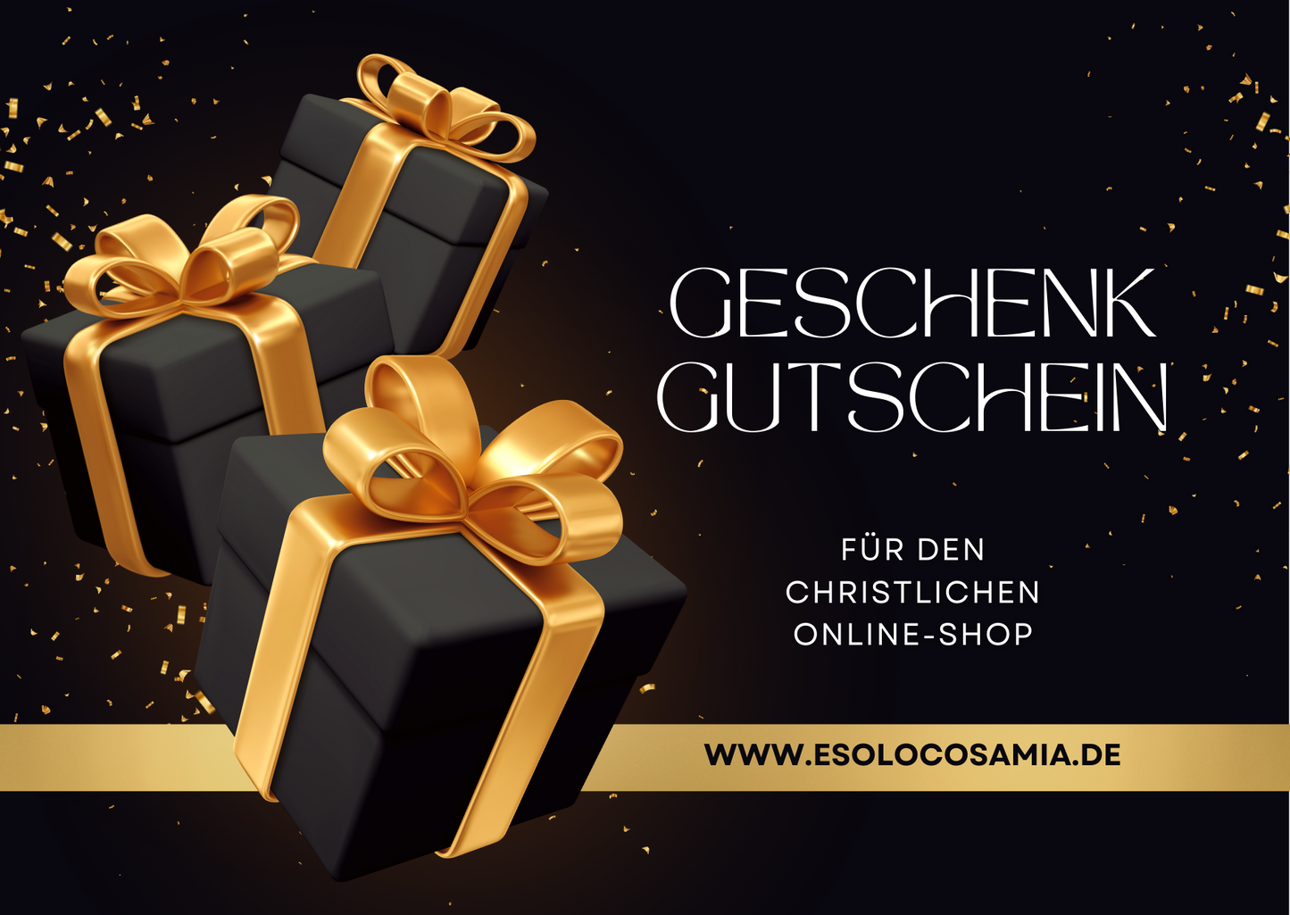 È SOLO COSA MIA - Geschenkgutschein (25€ - 100€)