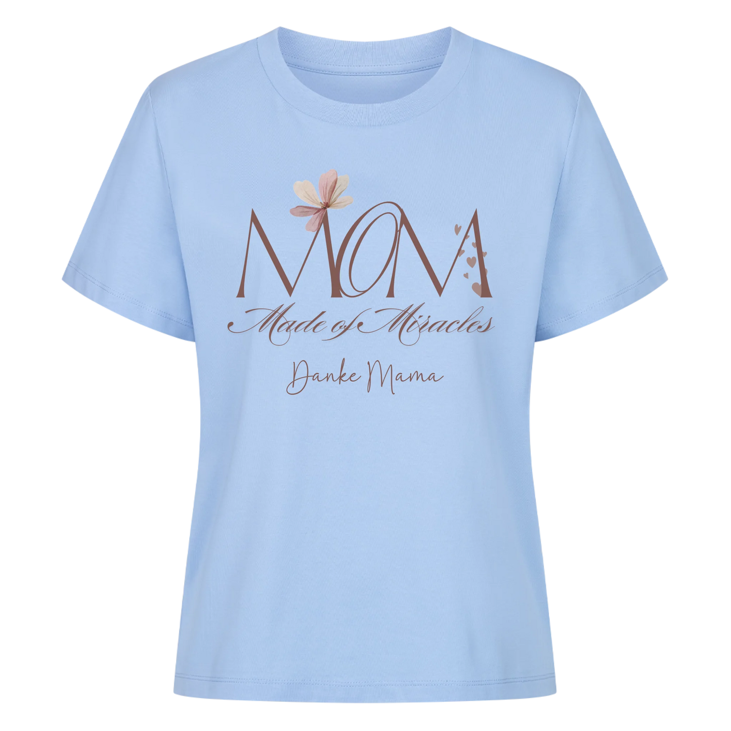 Personalisiertes Damen Premium Shirt - MOM (Made of Miracles)