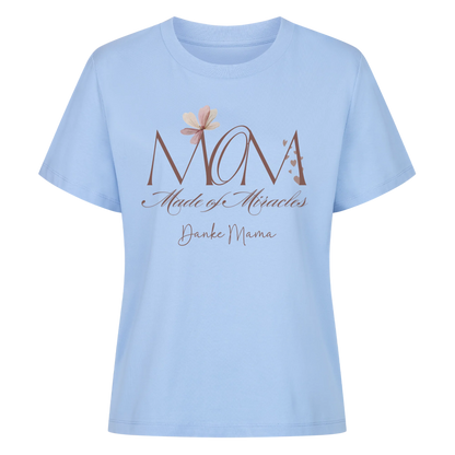 Personalisiertes Damen Premium Shirt - MOM (Made of Miracles)