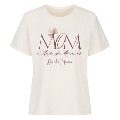 Personalisiertes Damen Premium Shirt - MOM (Made of Miracles)