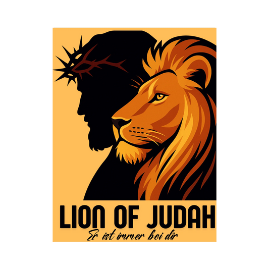 Personalisiertes Poster - Lion of Judah