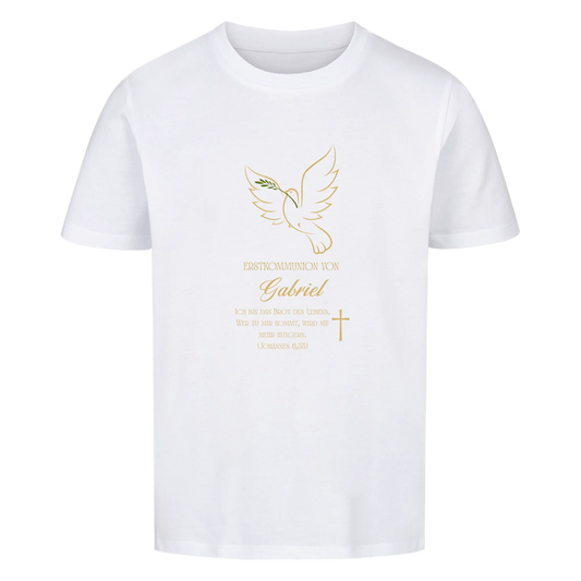 Personalisiertes Kinder Shirt - Zur Erstkommunion
