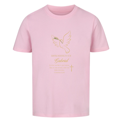 Personalisiertes Kinder Shirt - Zur Erstkommunion
