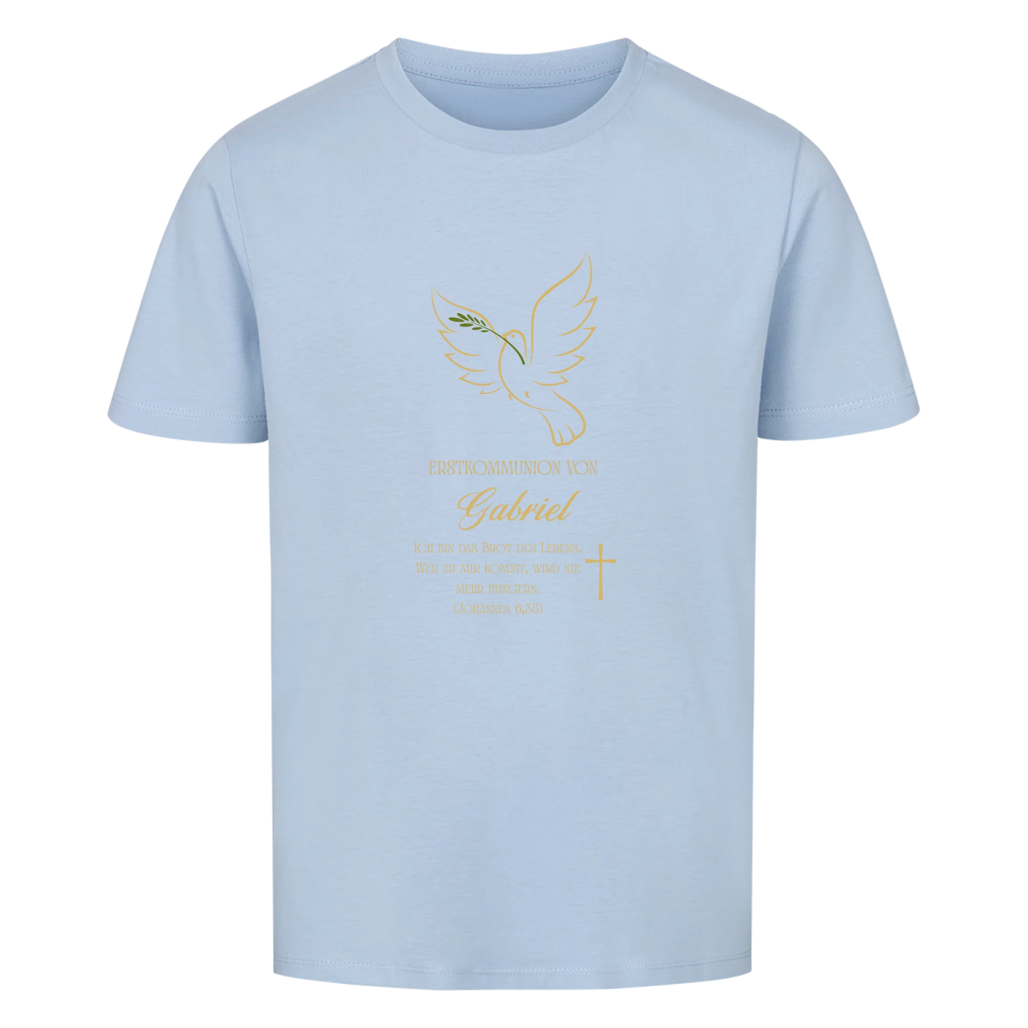 Personalisiertes Kinder Shirt - Zur Erstkommunion