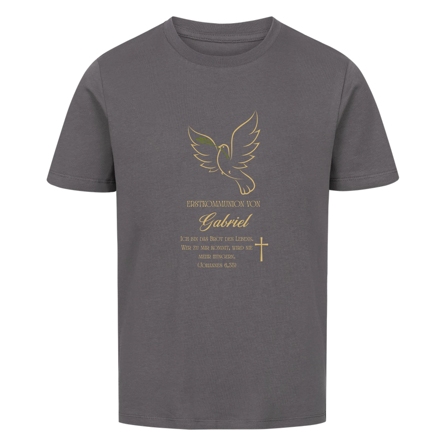 Personalisiertes Kinder Shirt - Zur Erstkommunion