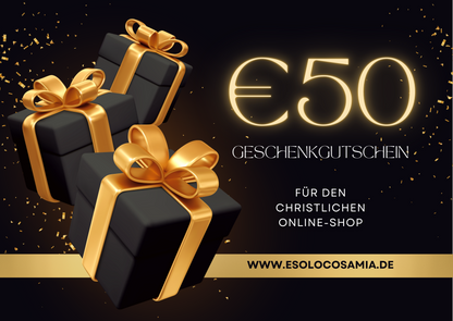 è solo cosa mia - Geschenkgutschein (25€ - 100€)