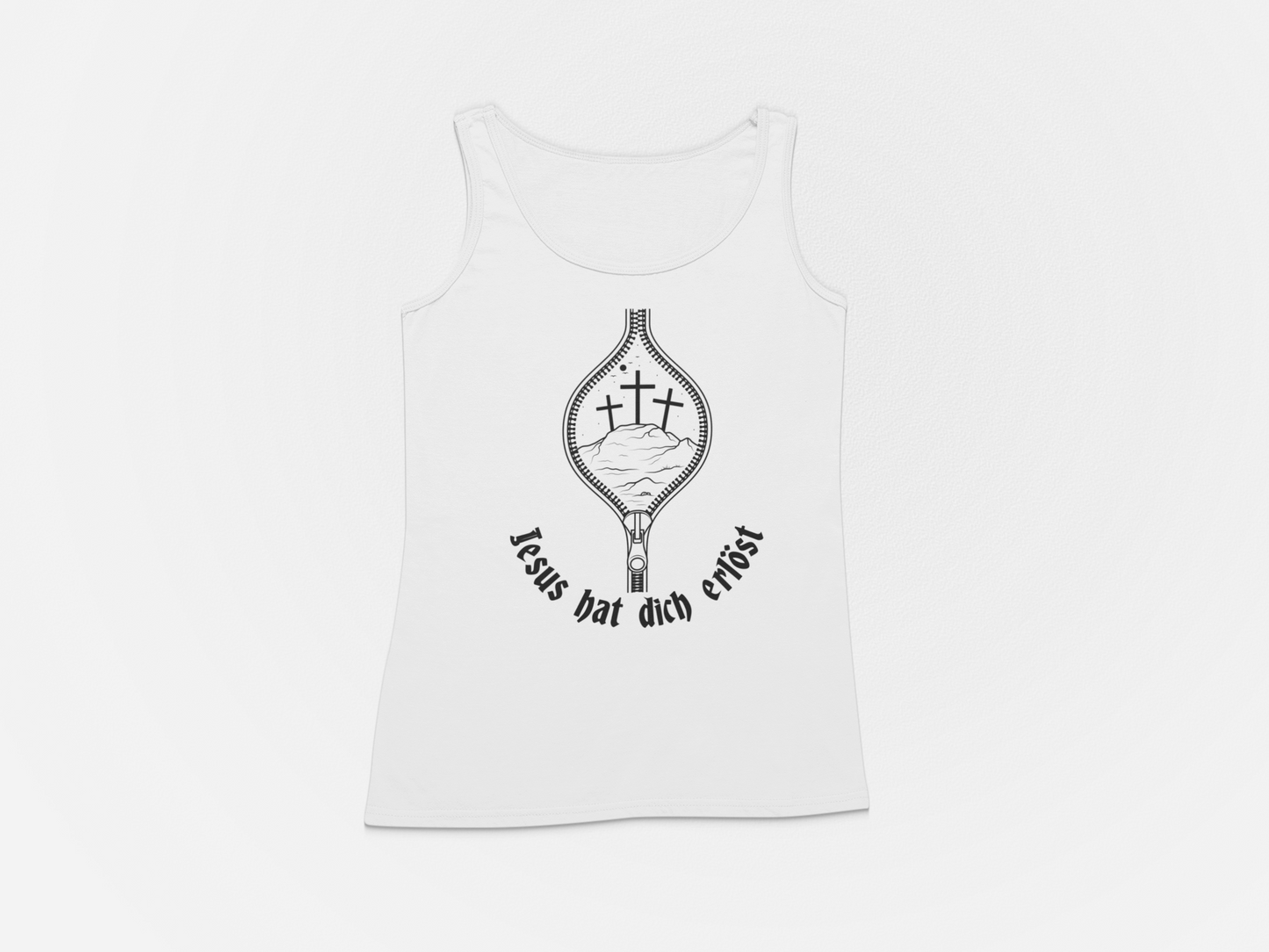 Jesus hat dich erlöst - Damen Premium Organic Tanktop