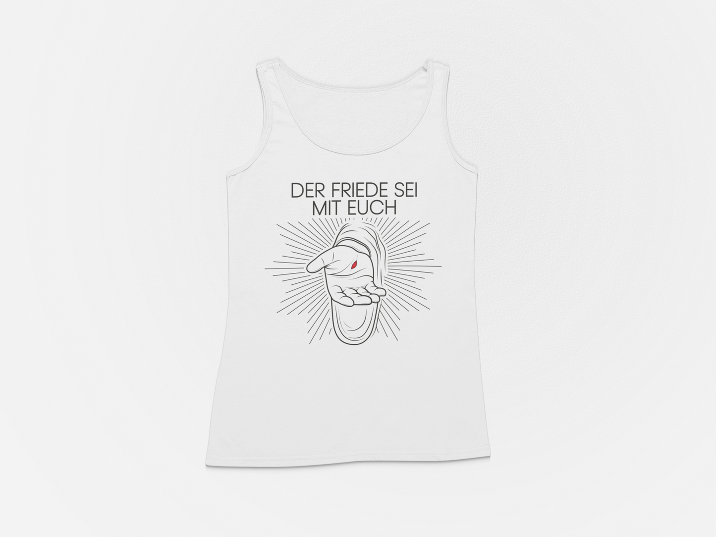 Der Friede sei mit euch - Damen Premium Organic Tanktop